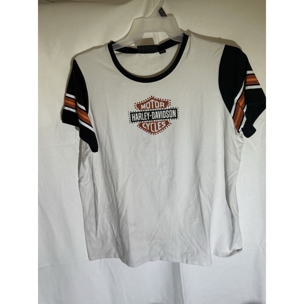 Harley Davidson‎ XXL Women's Tshirt With Bling Excellent Used Condition